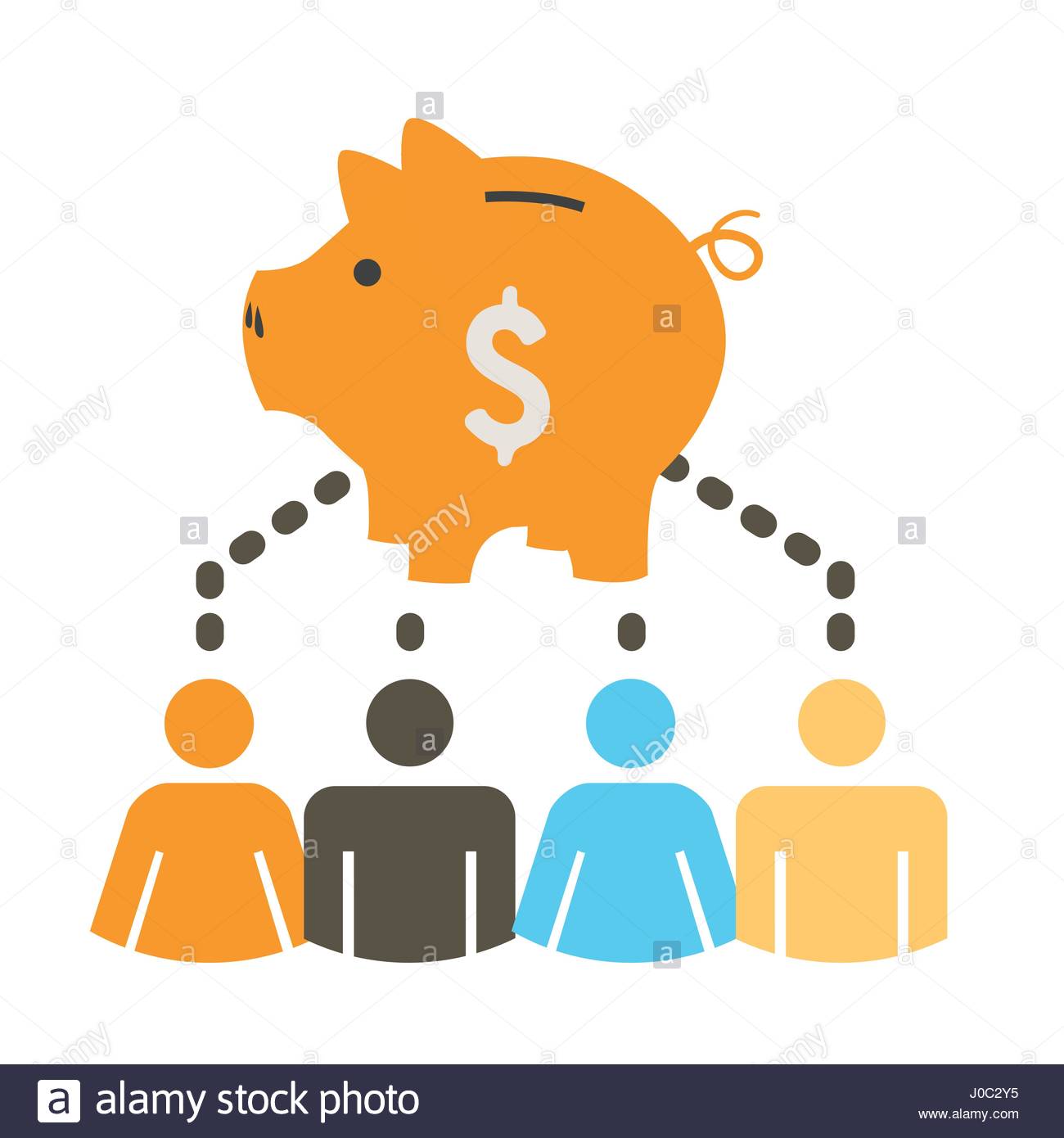 1300x1390 People Working Together To Fund Different Online Ideas W Money