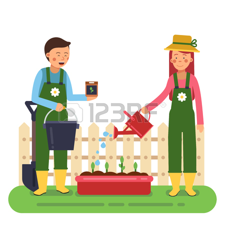 450x450 3,359 Farm Girl Stock Illustrations, Cliparts And Royalty Free