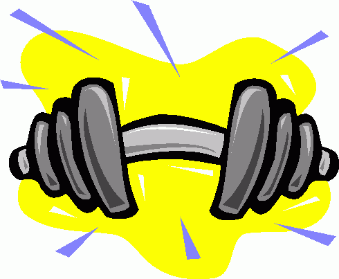 490x403 Workout Cartoon Clipart Clipartfest Free