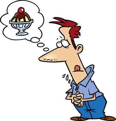 383x400 Hungry Man Cartoon Workout Trends