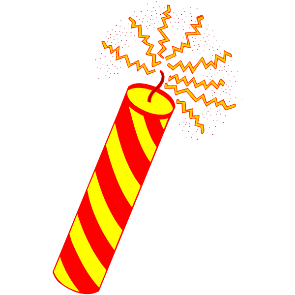600x600 Fireworks Clip Art Free Clipart