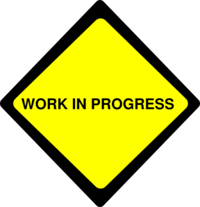 288x298 Work In Progress Sign Clip Art