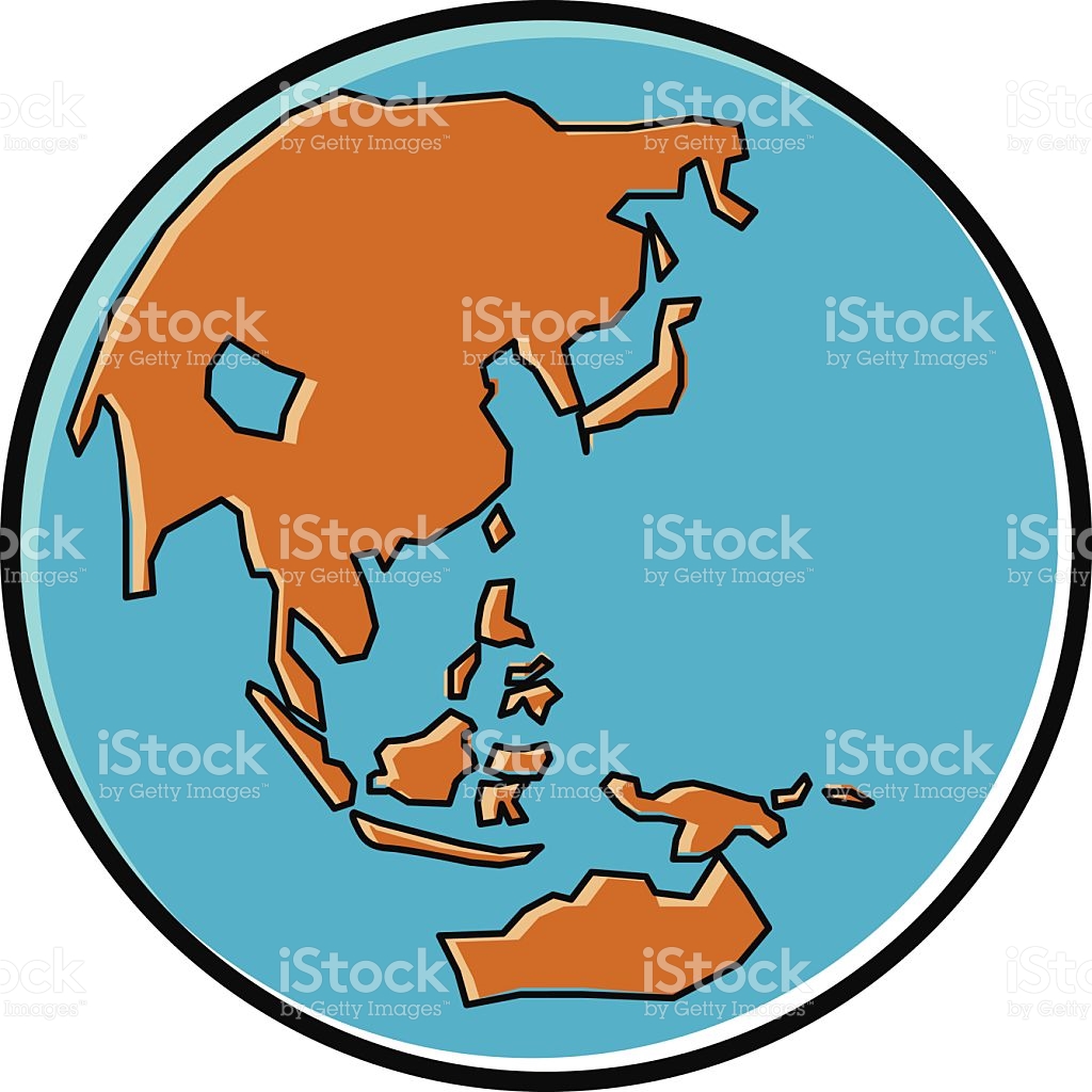 1024x1024 Asian Clipart Globe