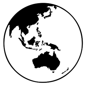 World Clipart Black And White