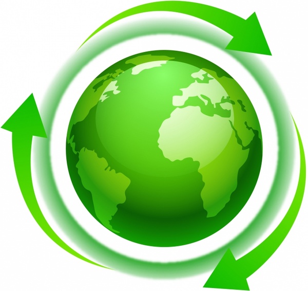 600x566 Map Clipart Green World