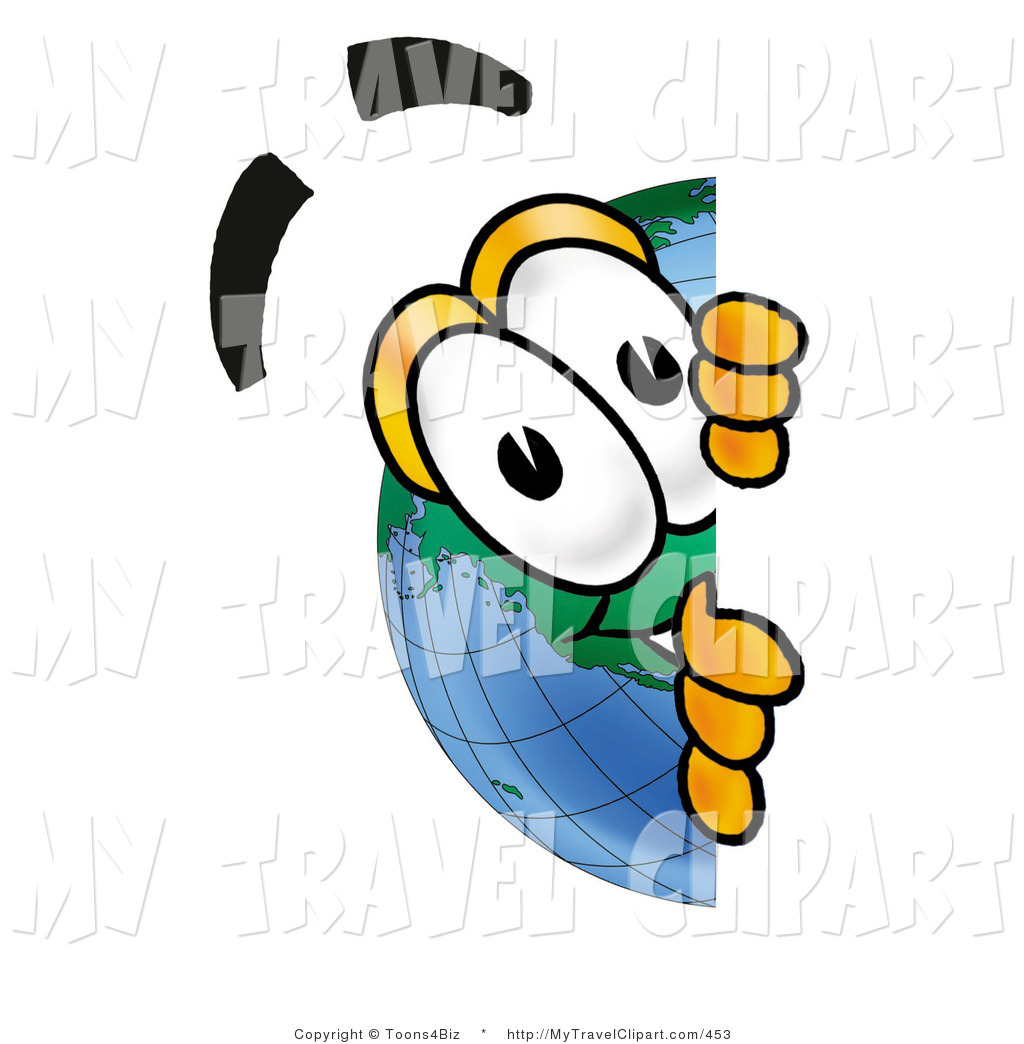 1024x1044 Clipart Of A Curious World Earth Globe Mascot Cartoon Character