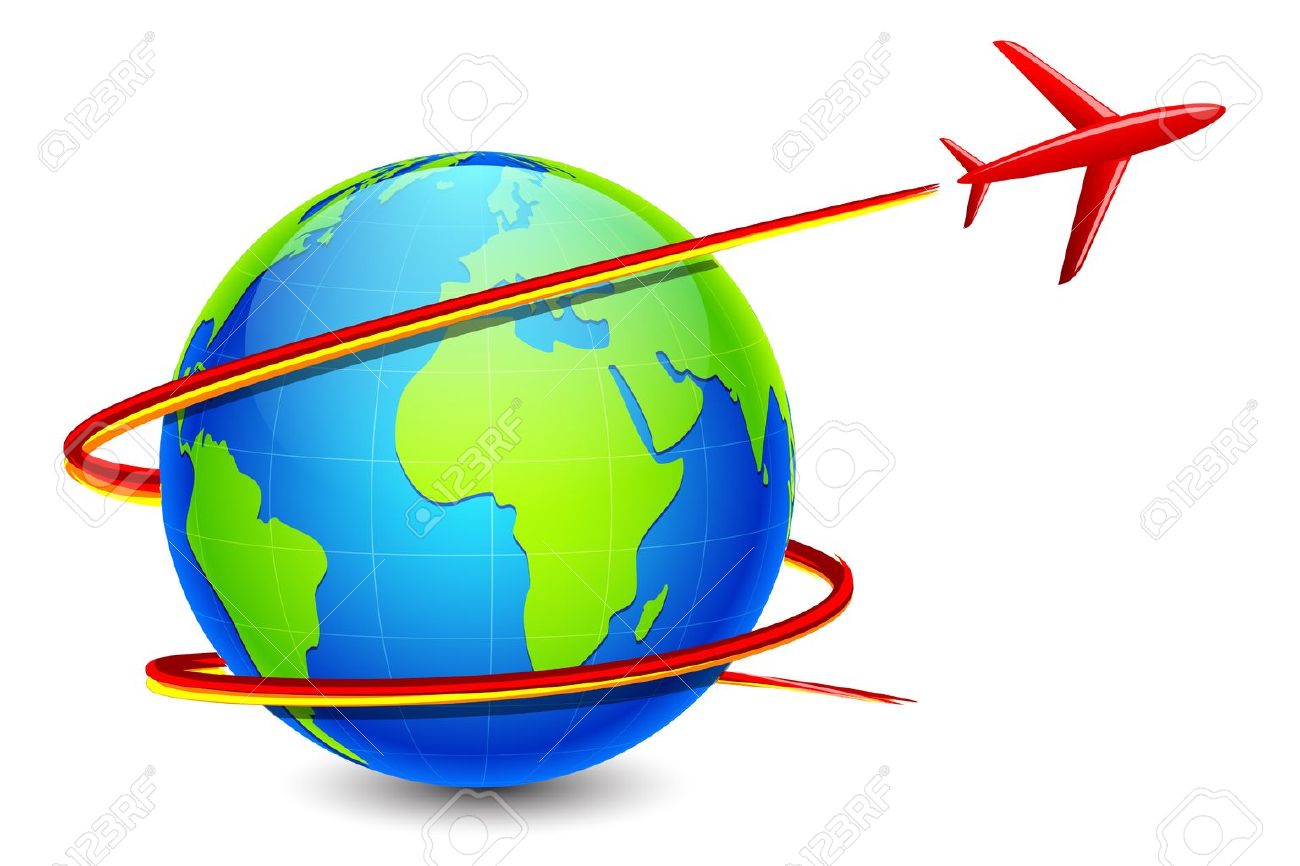1300x866 Plane Globe Clipart, Explore Pictures
