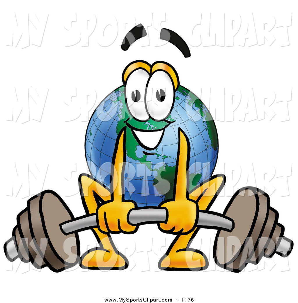 1024x1044 Sports Clip Art Of A Sporty World Earth Globe Mascot Cartoon