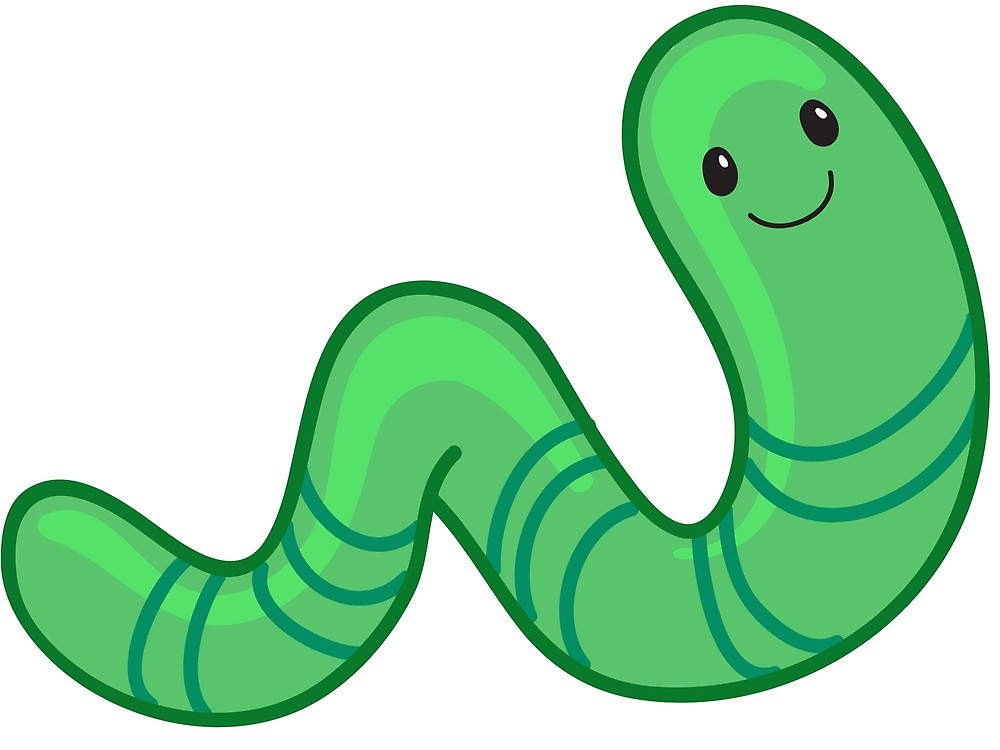 1000x750 Worm Clipart Green Thing