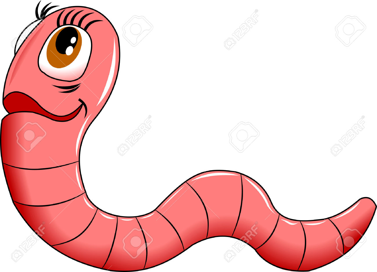 1300x940 Worm Clipart Pink Cartoon