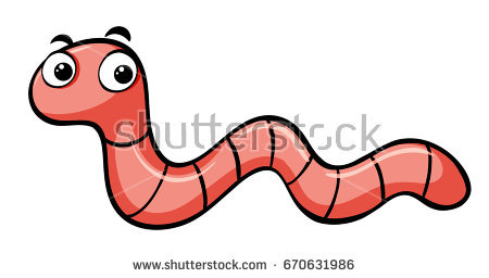 450x256 Worm Clipart Long Straight