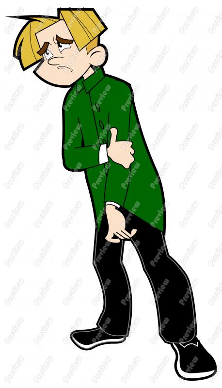 458x800 Worried Male Character Clip Art