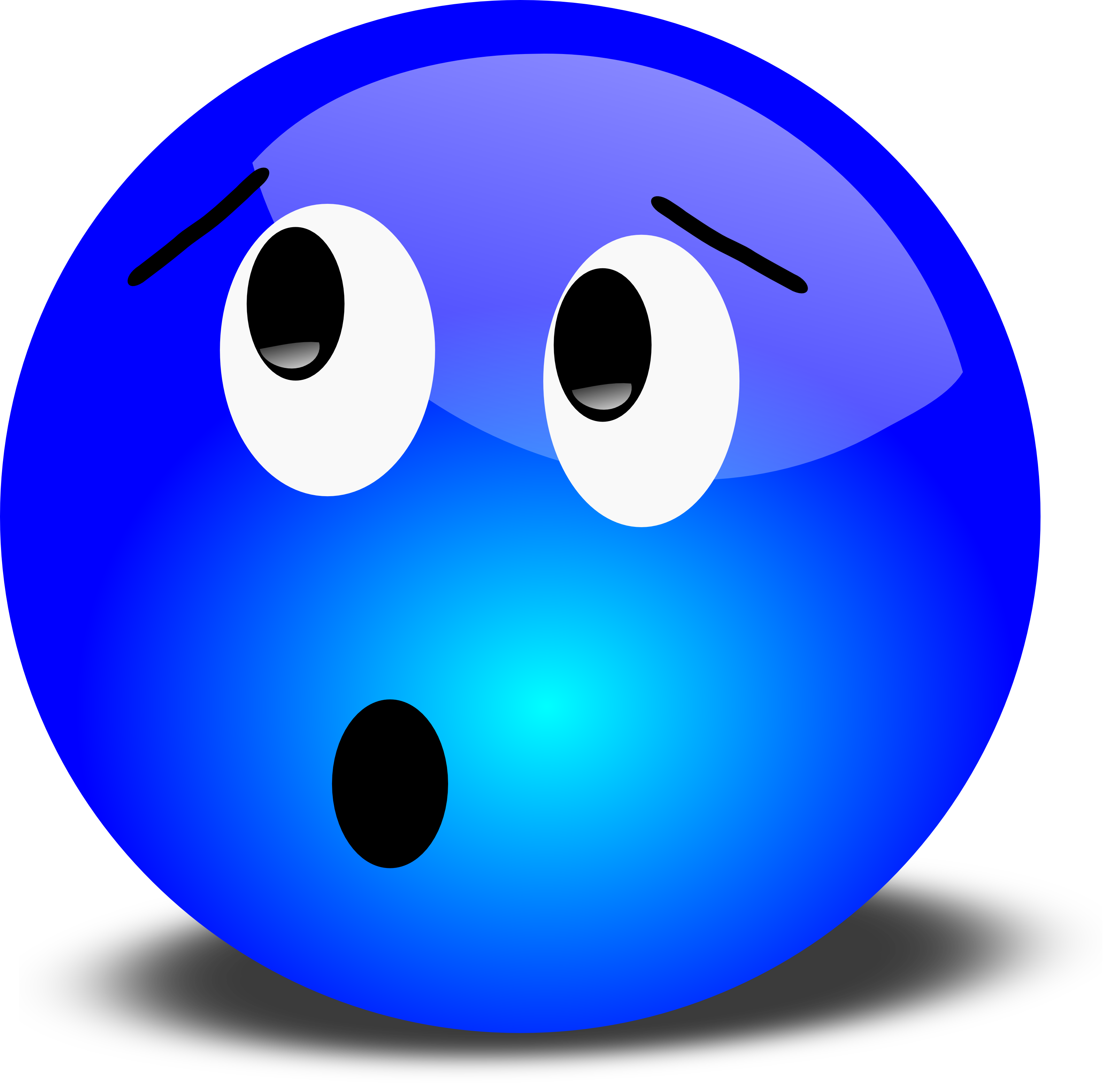 3200x3134 Worried Face Clip Art Free 3d Worried Smiley Face Clipart