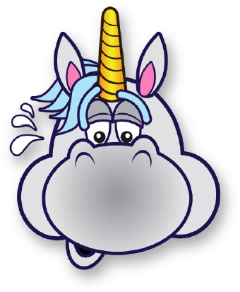 340x413 Worried Unicorn Clip Art