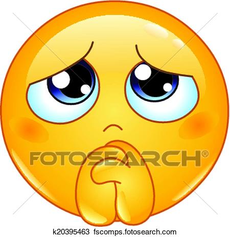 Worried Emoticon Clipart | Free download on ClipArtMag