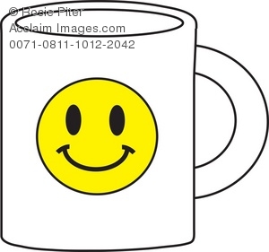 300x281 Smiley Face Coffee Mug Royalty Free (Rf) Clip Art Picture