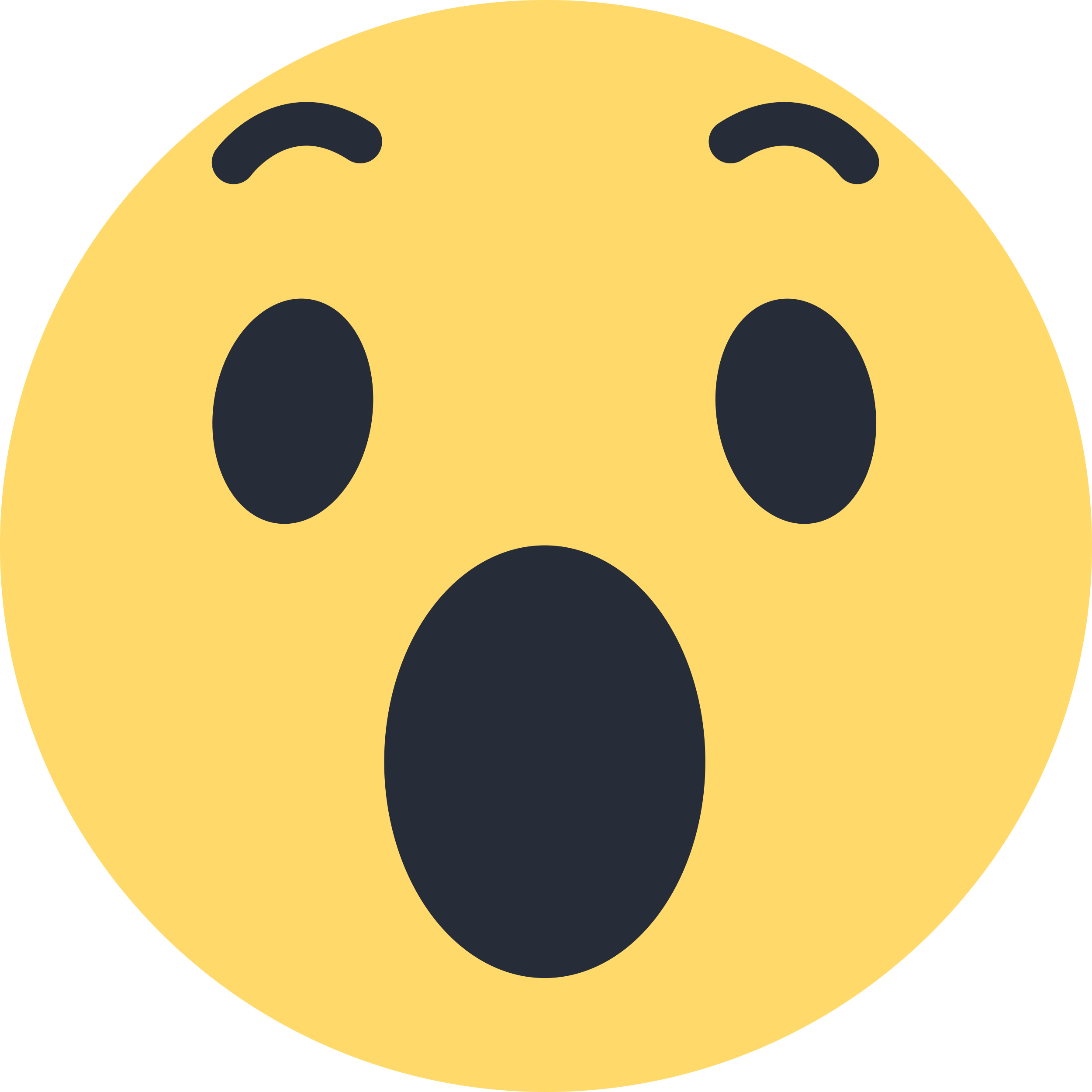 2500x2500 Facebook Wow Emoji Like Png