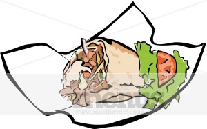 300x187 Food Wrap Clip Art