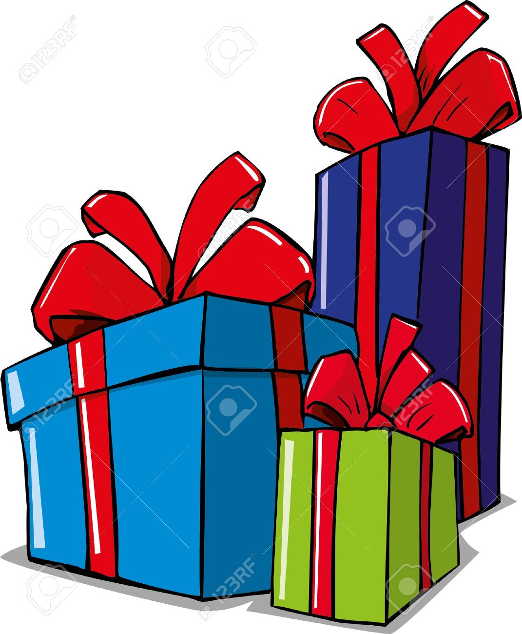 1071x1300 Christmas Presents Clip Art Happy Holidays!