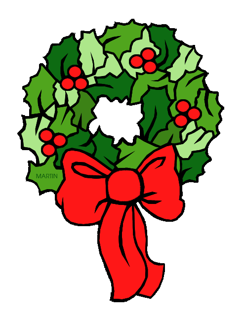 492x648 Free Wreath Clipart
