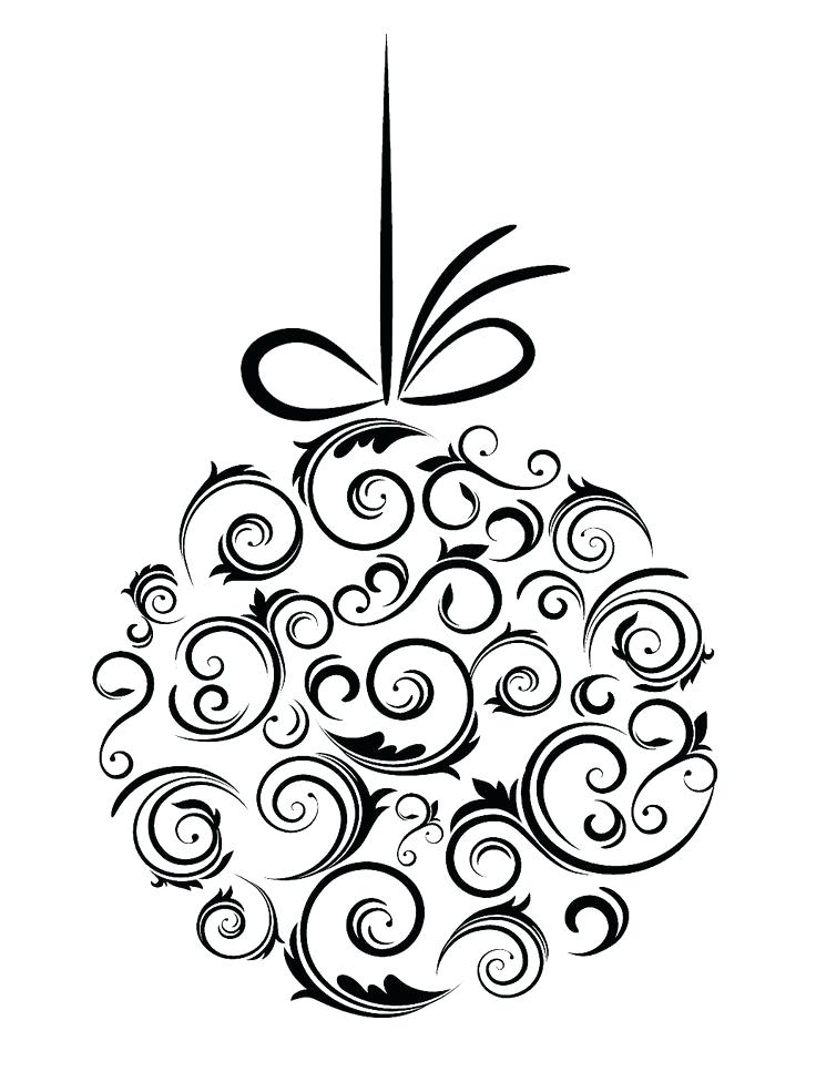 736x985 Clipart Christmas Lights Clip Art Black And White Light Clip Art
