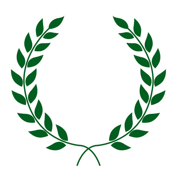 600x600 Laurel Wreath Clipart