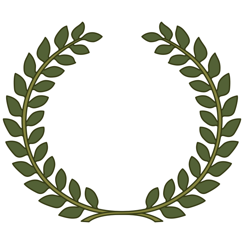800x800 Laurel Wreath Clipart