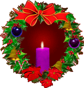 273x286 Animated Advent Wreath Clipart