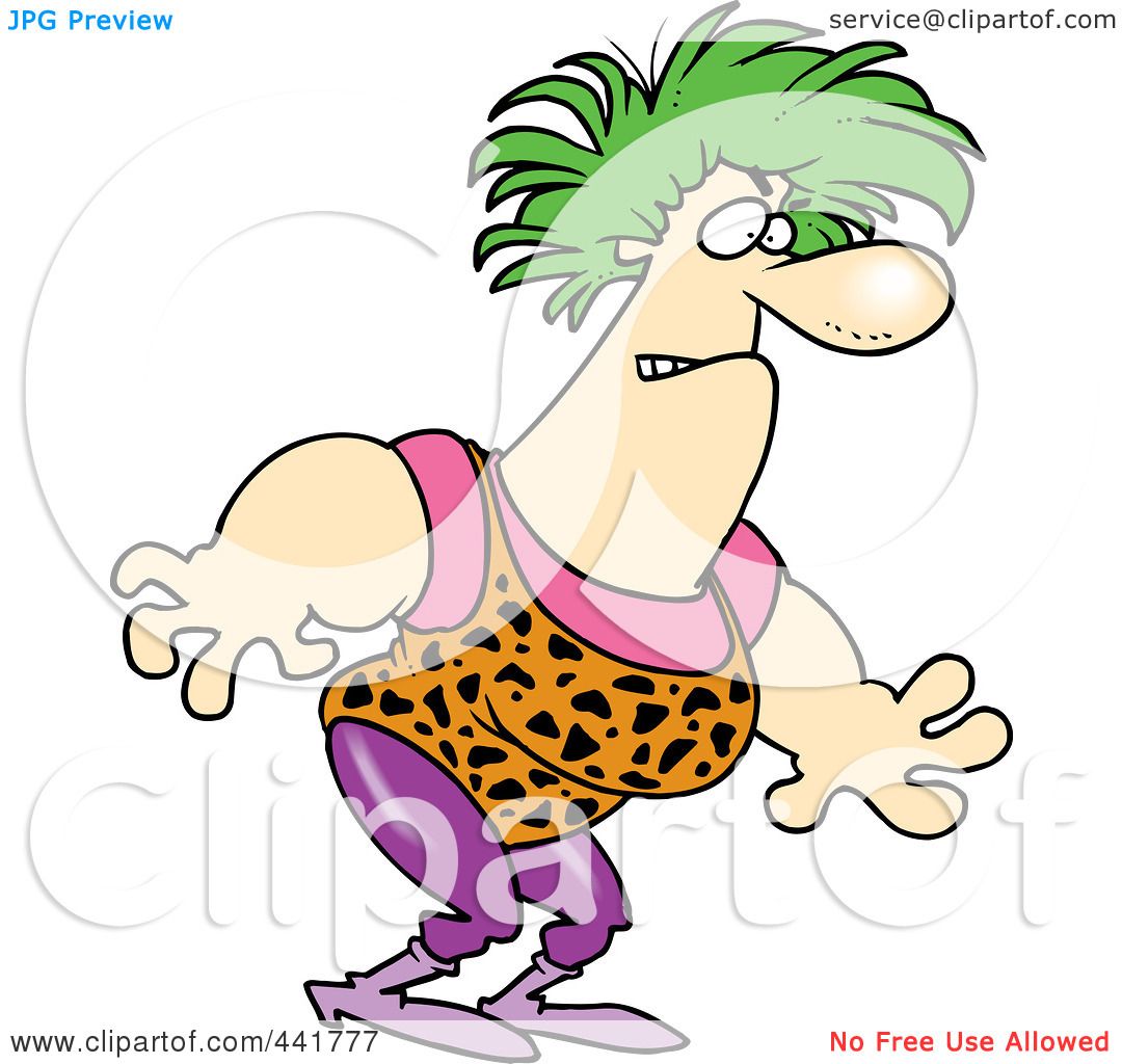 1080x1024 Royalty Free (Rf) Clip Art Illustration Of A Cartoon Female