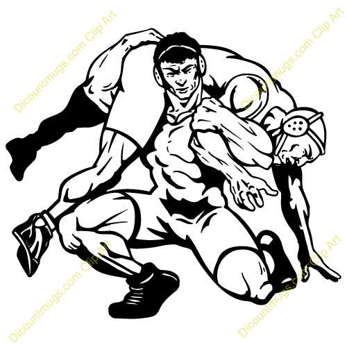 500x500 Wrestler Clipart Bulldog