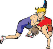 170x159 Freestyle Wrestling Clip Art