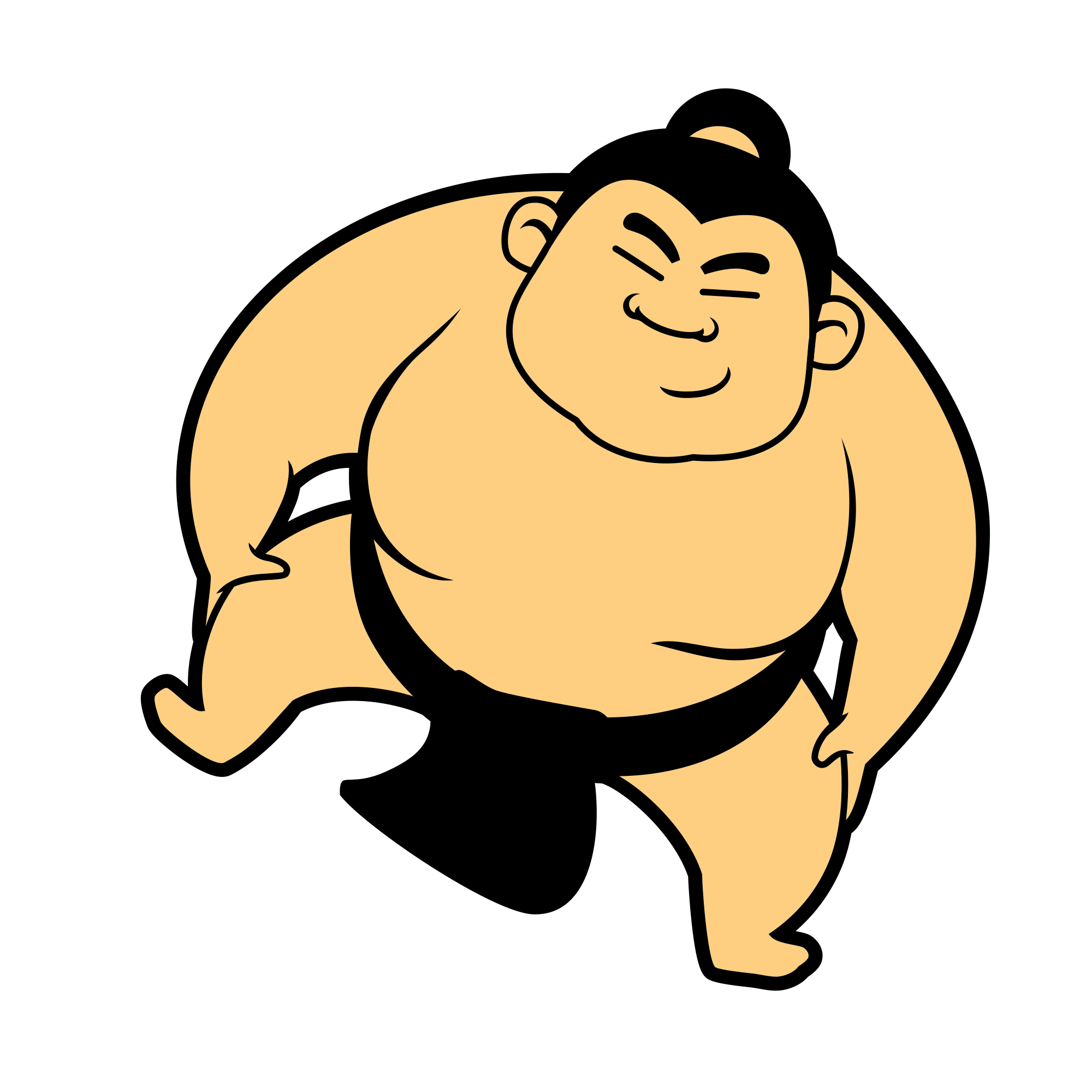 2000x2000 Sumo Clipart Transparent Png