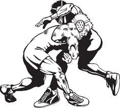 236x212 Wrestling Clip Art Free