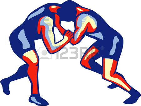 450x339 193 Wrestlers Stock Illustrations, Cliparts And Royalty Free