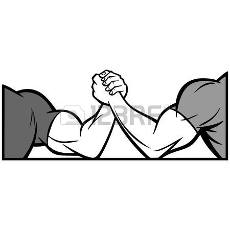 450x450 725 Arm Wrestling Stock Vector Illustration And Royalty Free Arm