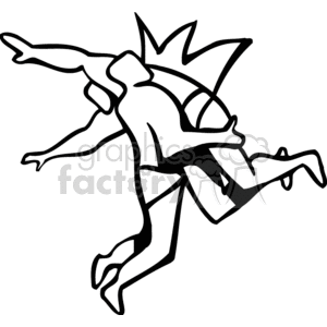 300x300 Clip Art Sports Wrestling And More Related Vector Clipart