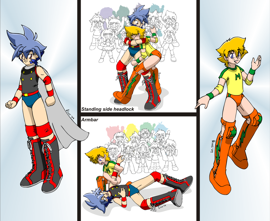 1024x840 Random Art Bbs Pro Wrestling By Zkfanart