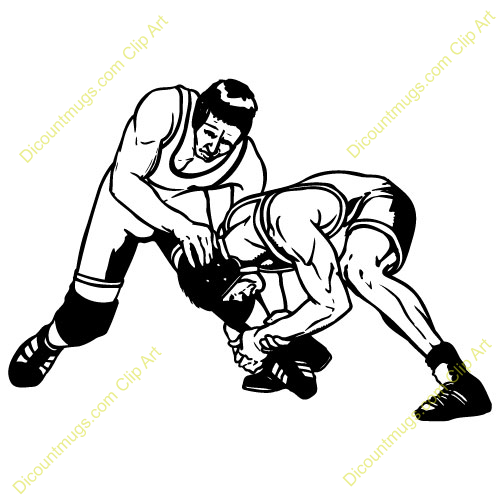 500x500 Wrestler Clipart High School Wrestling
