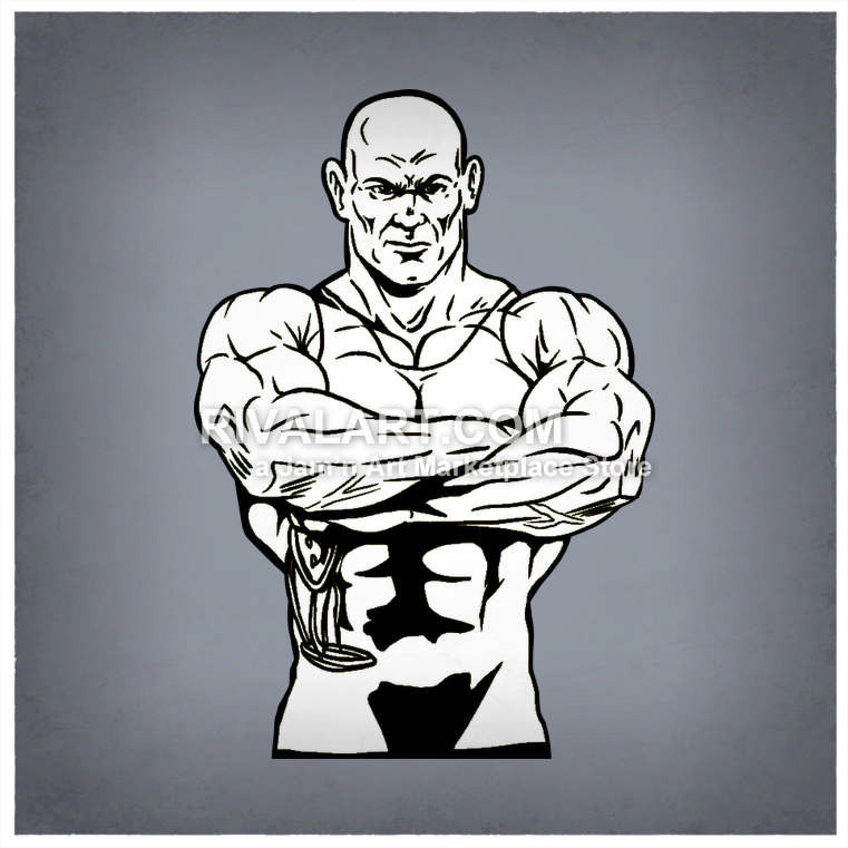 761x761 Wrestler Clipart Wolf