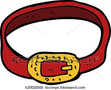 450x366 Clipart Of Cartoon Belt K20032555