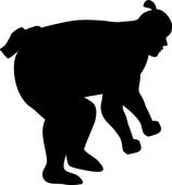 158x170 Sumo Wrestler Clip Art
