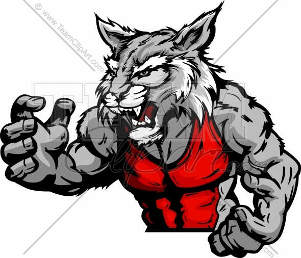 590x506 Wildcat Wrestling Clipart And More Wrestling Mascots.