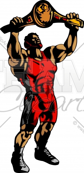 287x590 Wrestler Clipart Wrestling Belt