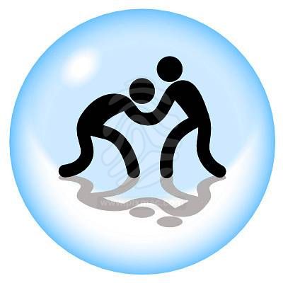400x400 Wrestling Clip Art Free Download Clipart Images 3