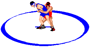 300x158 Wrestling Clipart 2