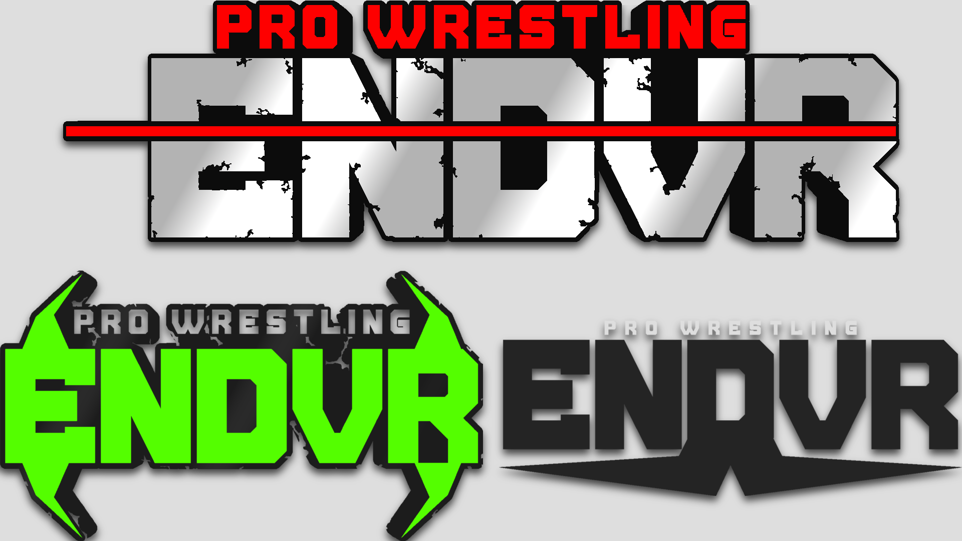 1920x1080 Pro Wrestling Endvr Concept Logos By Darkvoidpictures