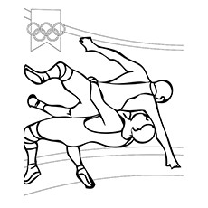 230x230 Top 10 Wrestling Coloring Pages For Your Little One
