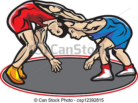 450x335 Wrestling Logo Clip Art Clipart