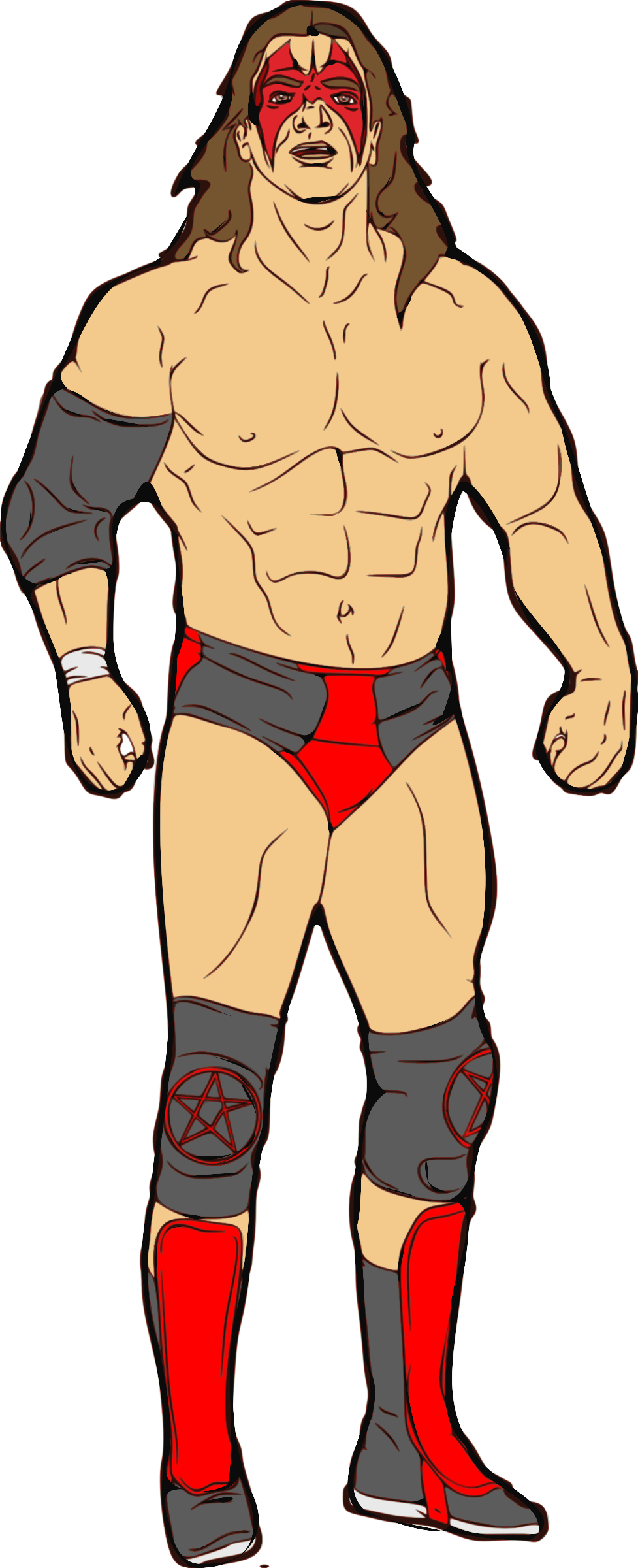 977x2400 Wrestling Wrestler Clipart Biezumd 2