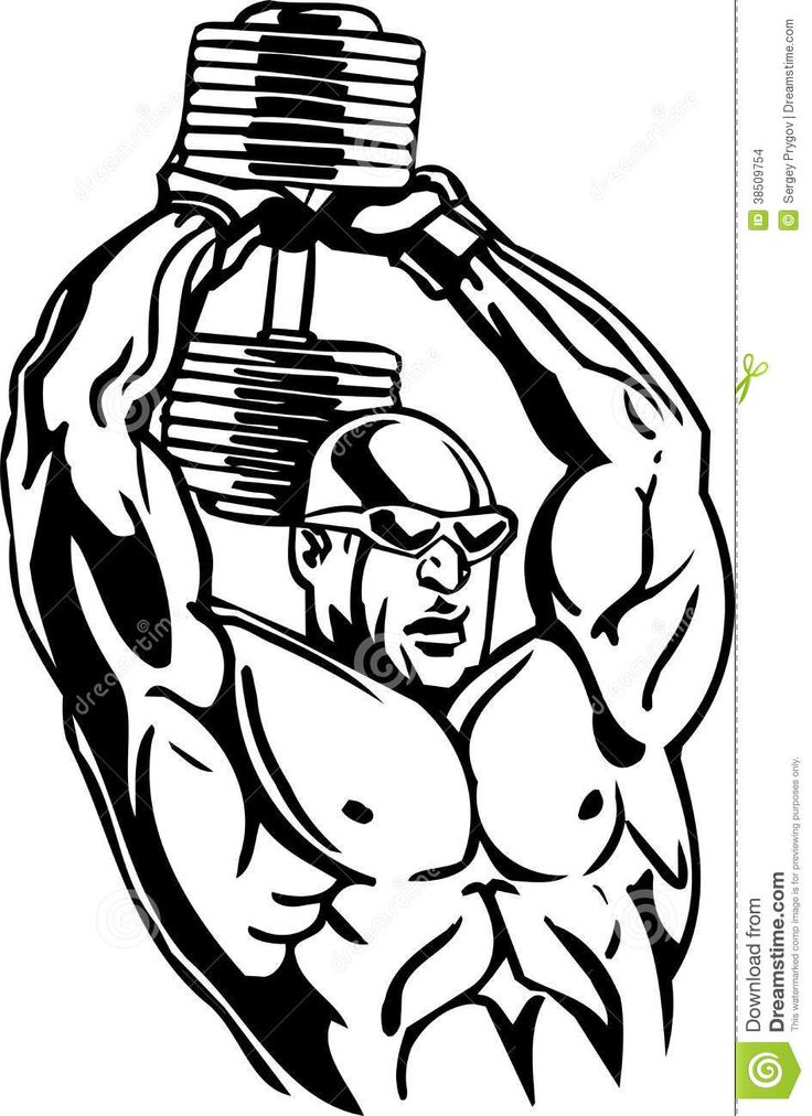 736x1012 17 Best Awesome Weight Lifting Clip Art! Images